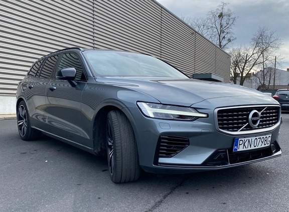 Volvo V60 cena 183500 przebieg: 70000, rok produkcji 2020 z Dąbie małe 742